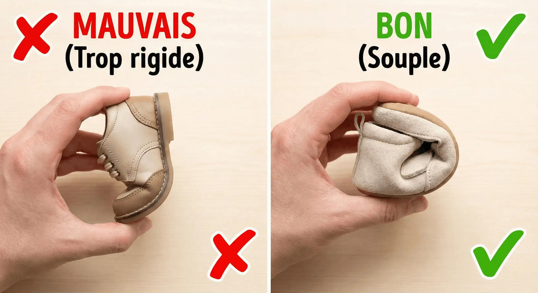 Chaussons bébé : le guide d’achat simple pour choisir des chaussures souples (sans se tromper)